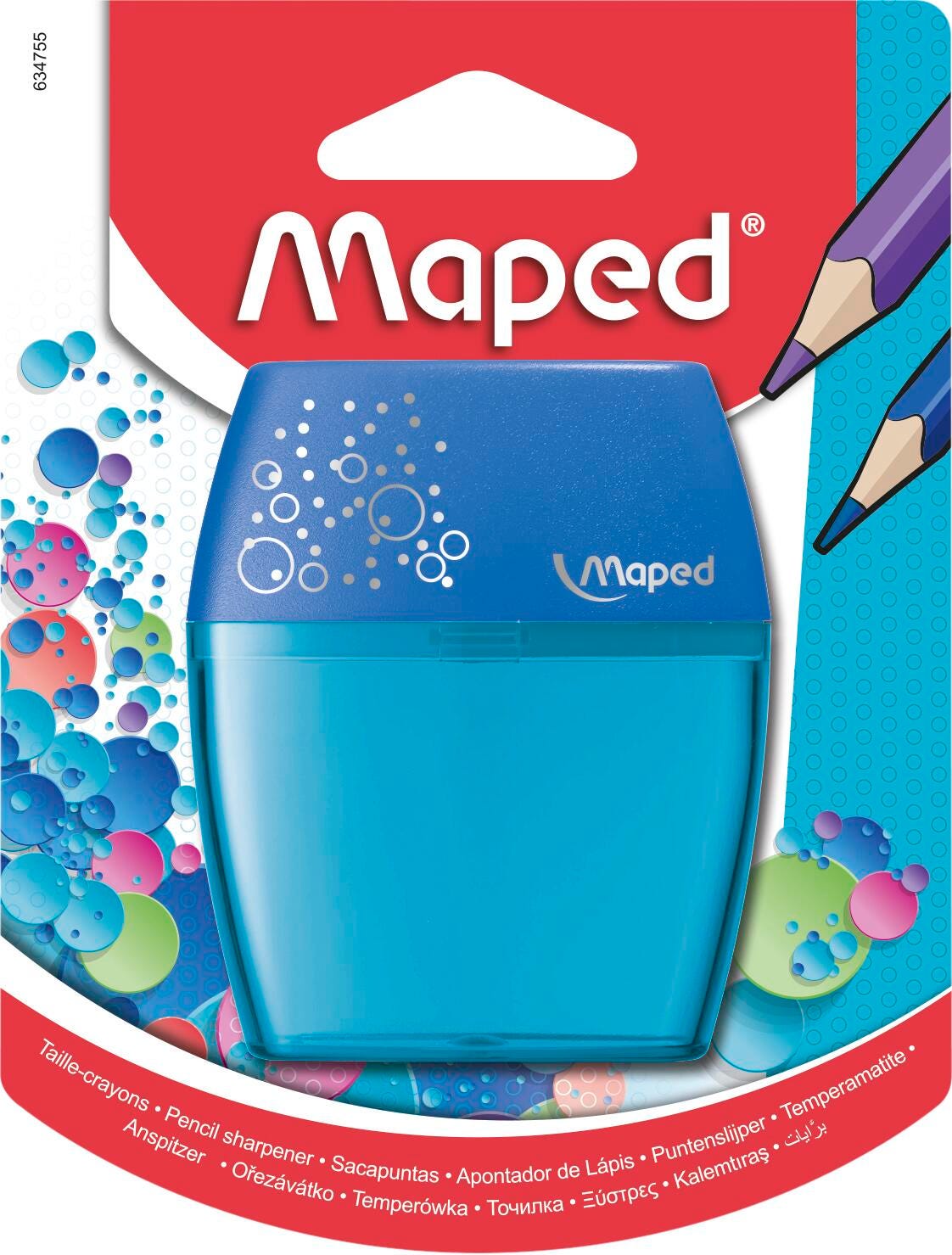 Maped Shaker 2-Hole Sharpener, Item Number 2087631